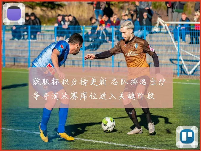 欧联杯积分榜更新 各队排名出炉 争夺淘汰赛席位进入关键阶段