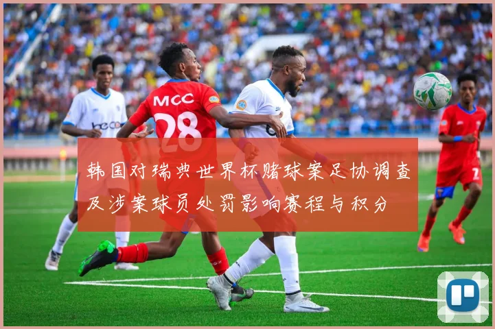 韩国对瑞典世界杯赌球案足协调查及涉案球员处罚影响赛程与积分
